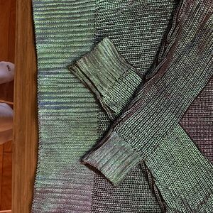 Beach Riot Metallic Knit Sweater size S